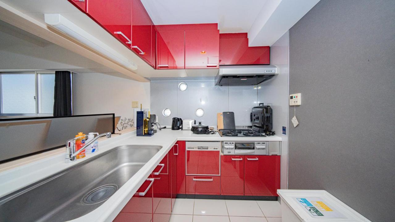 Appartement メルシアター鈍色の風・最上階デザイナーズルーム à Ōsaka Extérieur photo