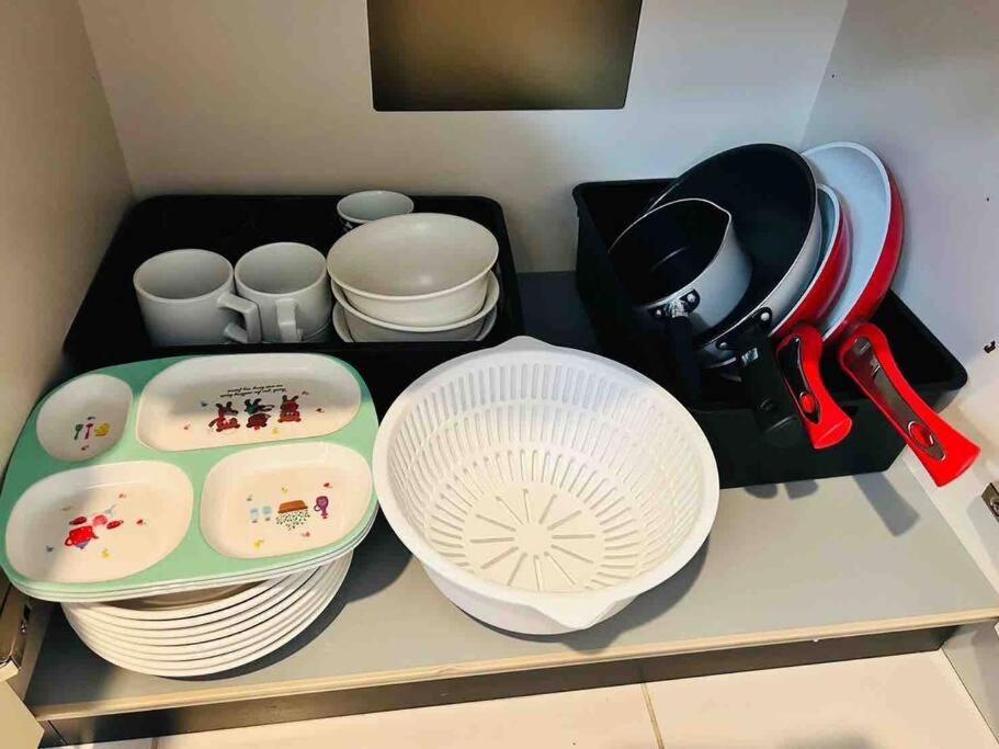 Appartement メルシアター鈍色の風・最上階デザイナーズルーム à Ōsaka Extérieur photo