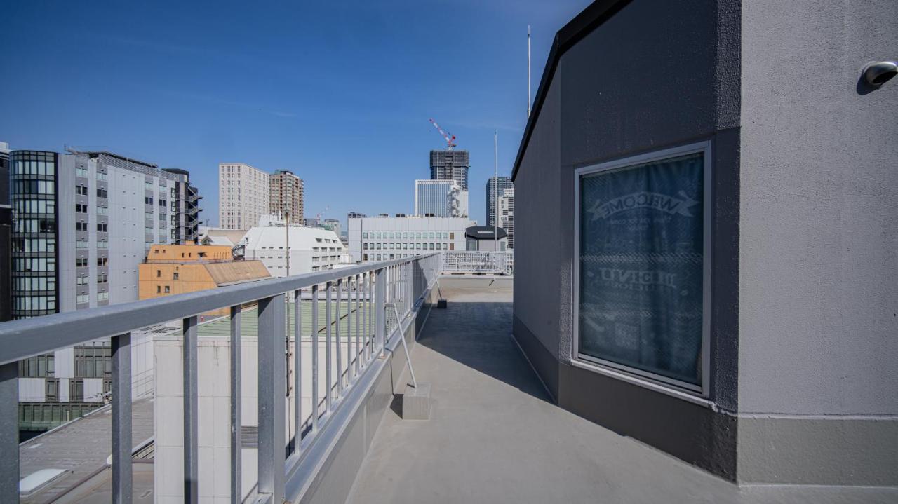 Appartement メルシアター鈍色の風・最上階デザイナーズルーム à Ōsaka Extérieur photo